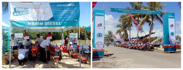 Penyelenggaraan Servis Gratis mesin diesel Kubota